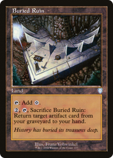 Ruína Enterrada / Buried Ruin - Magic: The Gathering - MoxLand